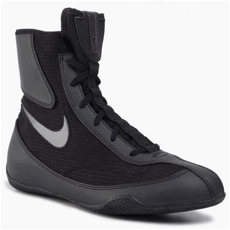 nike machomai mid boxschuh schwarz|Nike machomai boxing shoes.